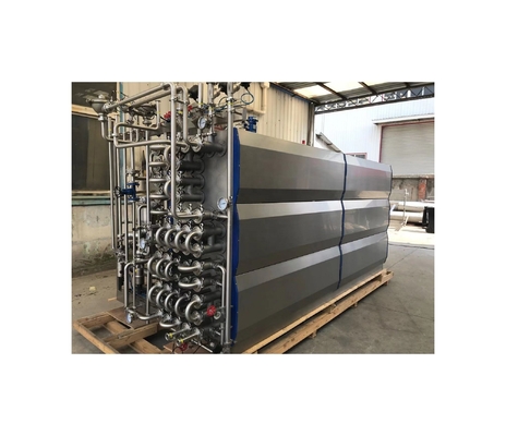 Esterilizador Tubular 100% de Bebidas de Leite e Mel para Processamento de Leite de Alto Desempenho