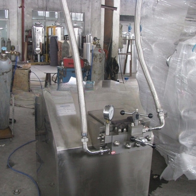 Máquina homogeneizadora de aço inoxidável para processamento de leite e bebidas