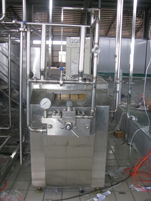 Máquina homogeneizadora de aço inoxidável para processamento de leite e bebidas