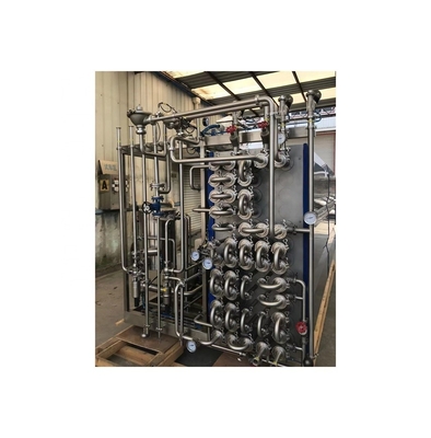 Máquina de esterilização de suco de leite e xarope
