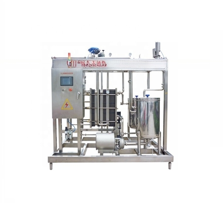 2000L/H Pasturizador de Leite de Tipo Placa com Tempo de Esterilização Personalizavel de 15-30 Segundos