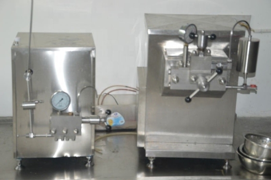 Função de homogeneização Leite pequeno iogurte e suco Laboratório de homogeneização Laboratório essencial