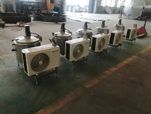 Tanque de refrigeração de leite para uso agrícola com sistema de refrigeração e desempenho de preservação de calor ≤ 4C