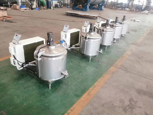 Tanque de refrigeração de leite para uso agrícola com sistema de refrigeração e desempenho de preservação de calor ≤ 4C