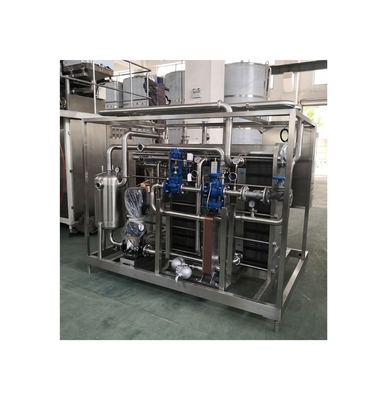 Plantas de processamento de leite de alta capacidade Pasteurizador de placa de cerveja para desempenho confiável