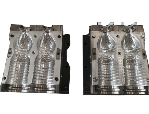 Molde de sopro para moldes de garrafas de água mineral semiautomáticas de 500 ml feitos de alumínio