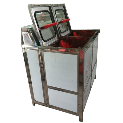 Máquina de escovagem de garrafas de 5 galões semiautomática para bebidas em material de embalagem plástico