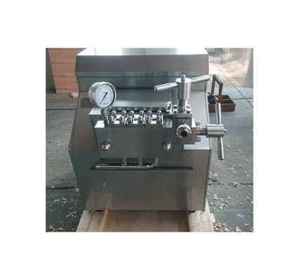 4000L/H 40mpa Máquina de homogeneização de soja para suco Leite gelado Emulsionar homogeneização