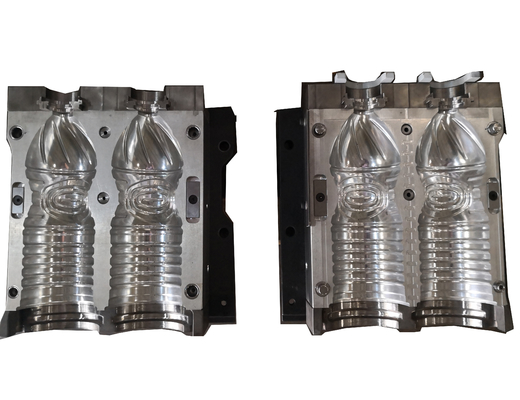 Molde de sopro para moldes de garrafas de água mineral semiautomáticas de 500 ml feitos de alumínio