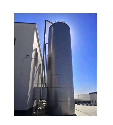 Leite de vaca e cavalo Tanque de armazenamento de leite ao ar livre de grande capacidade
