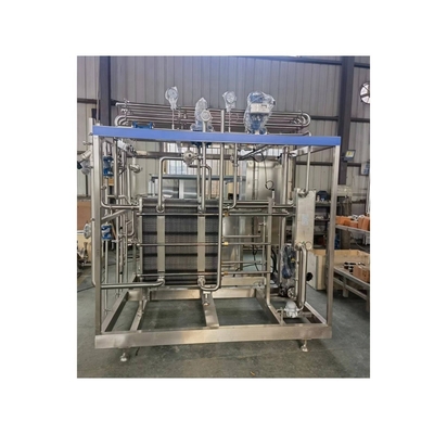 304/316 Placa de aço inoxidável Pasteurizador para aumento de desempenho de pasteurização de suco