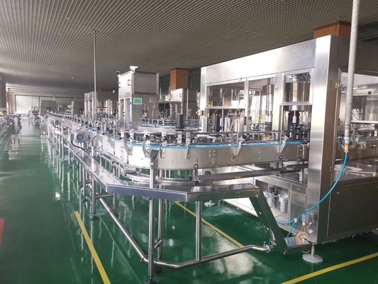 100% de precisão de enchimento Máquina de enchimento automática completa 24-24-8