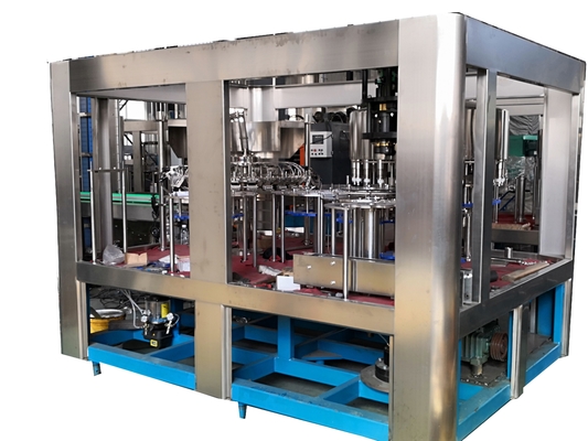 100% de precisão de enchimento Máquina de enchimento automática completa 24-24-8