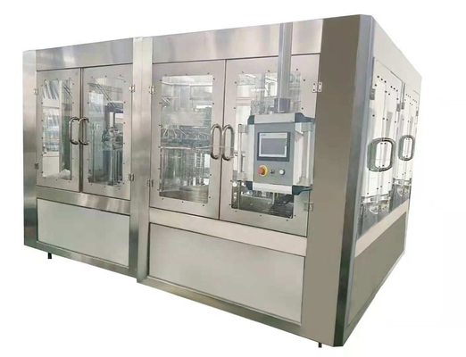 100% de precisão de enchimento Máquina de enchimento automática completa 24-24-8