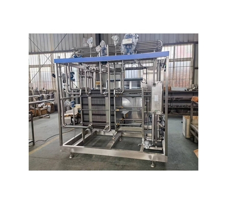 Máquina de esterilização de gelado de leite UHT de 8000 kg para linha de produção de processamento de laticínios