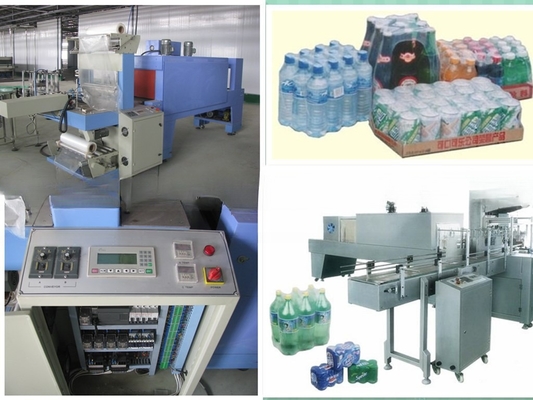 Máquina de embalagem semi-automática de encolhimento térmico Acionada elétrica e semiautomática