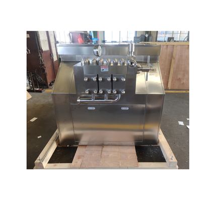 300-2000 L/H Homogeneizador de sumo de leite para emulsificação de produtos lácteos e de sumos