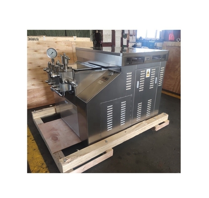 300-2000 L/H Homogeneizador de sumo de leite para emulsificação de produtos lácteos e de sumos