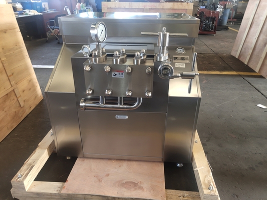 300-2000 L/H Homogeneizador de sumo de leite para emulsificação de produtos lácteos e de sumos
