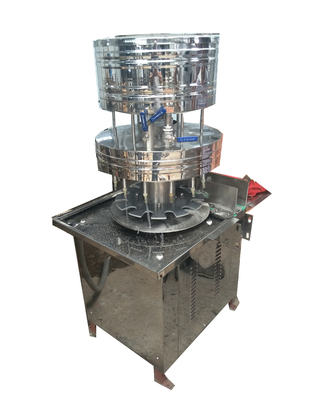 Máquina de enchimento de garrafas de água pura semiautomática de 1000BPH para enchimento de alta capacidade