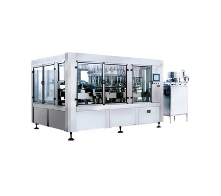 Máquina de Enchimento de Água Mineral em Botelhas de Monobloco Automática e Alimentada Elétrica
