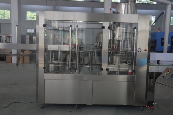 Máquina de Enchimento de Água Mineral em Botelhas de Monobloco Automática e Alimentada Elétrica