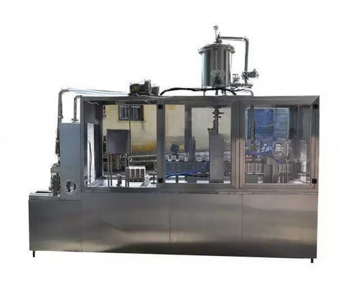 2000 embalagens/hora Máquina de embalagem de leite Gable para fazendas de bebidas totalmente automática
