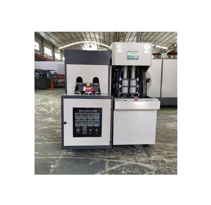 Máquina de sopro de garrafas de PET de 18 kW de potência semiautomática com 4 cavidades até 2022
