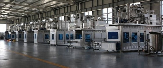6000 embalagens/h Máquina de enchimento de leite UHT com sacola de pé e tipo de embalagem de leite