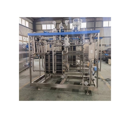 Esterilizador de leite UHT de alta tensão para pasteurização a temperaturas ultra-altas
