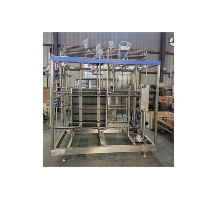 Máquina de esterilização de tipo de placa de esterilizador de leite HTST personalizável para fazendas