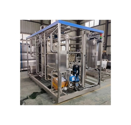 Máquina de esterilização de leite UHT de tensão 380V/440V para pasteurização eficaz
