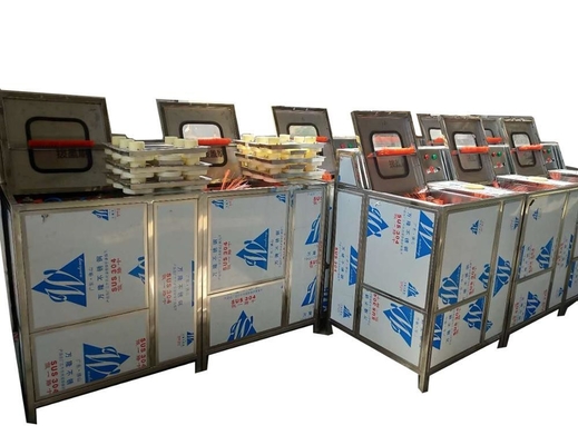 1250*950*1210 Máquina de lavar garrafas semiautomática 300b/h de 3 barris com função de decapagem para 5 galões