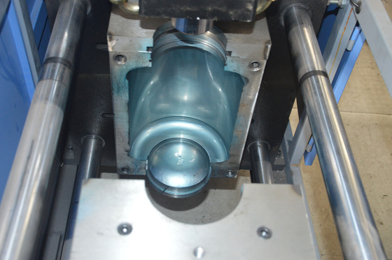 Válvula de alta pressão semi-automática 1 cavidade 5L plástico frascos de pescoço largo máquina de moldagem de sopro com moldes