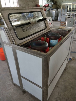 Restaurante semi-automático duas estações 5 galões garrafa Cap Removendo e máquina de lavar