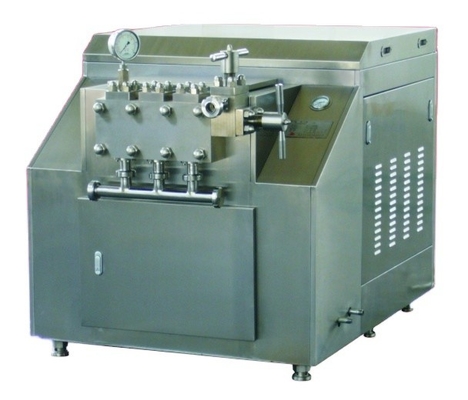 Máquina homogeneizadora de alta pressão de potência de motor de 37 kW para processamento de leite Tipo 5000L/H 25mpa