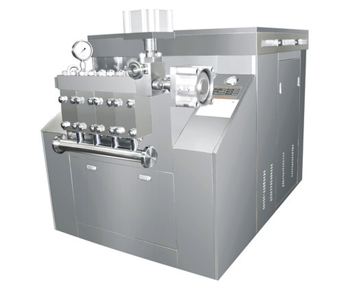Máquina homogeneizadora de alta pressão de potência de motor de 37 kW para processamento de leite Tipo 5000L/H 25mpa