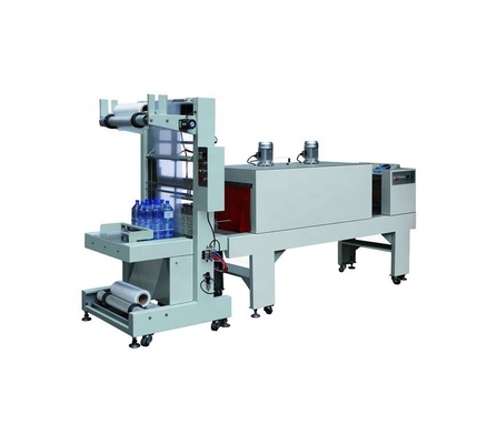 Material de embalagem de plástico garrafa Máquina de embalagem de compressão térmica com forno de compressão térmica