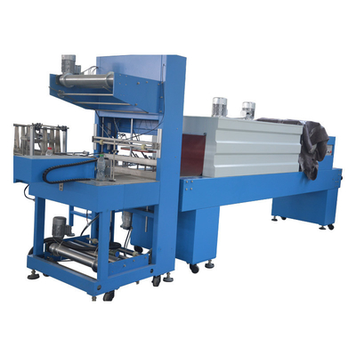 Material de embalagem de plástico garrafa Máquina de embalagem de compressão térmica com forno de compressão térmica