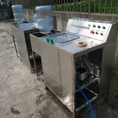 Máquina de enxaguar e escovar de vidro para embalagens de vidro de 5 galões 1250*950*1210