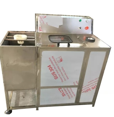 100% precisão de enchimento Semi automático garrafa de 5 litros dentro de enxaguar e fora máquina de escovar para garrafas