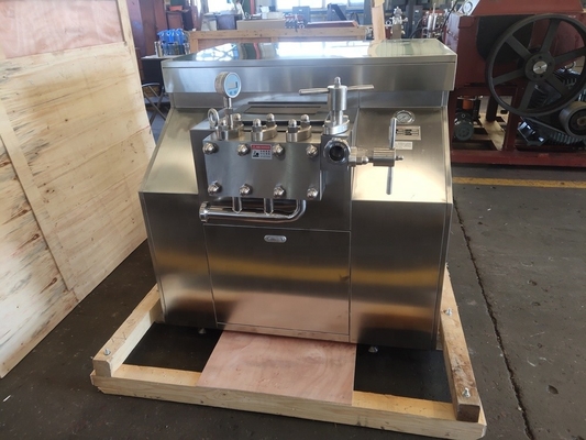 Máquina homogeneizadora de gordura de alta pressão de 37 kW para linha de processamento de leite Tipos de processamento de leite