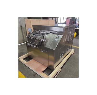 Máquina homogeneizadora de gordura de alta pressão de 37 kW para linha de processamento de leite Tipos de processamento de leite