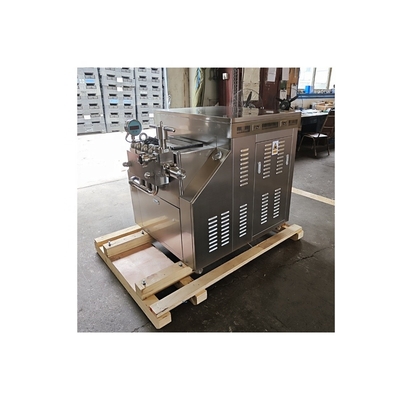 Pressão nominal de 20Mpa 1000L/H Homogeneizador de leite de mel para mistura consistente e uniforme