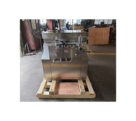 Pressão nominal de 20Mpa 1000L/H Homogeneizador de leite de mel para mistura consistente e uniforme