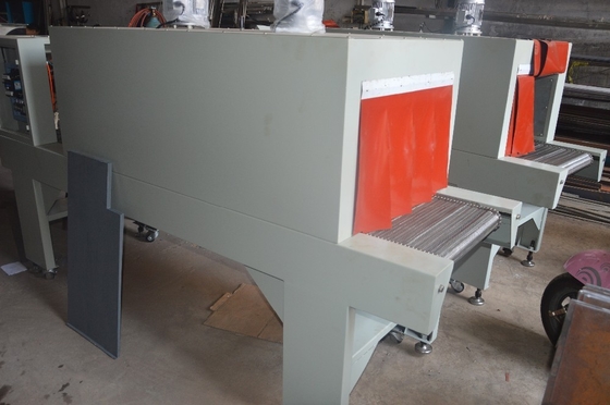 Máquina de embalagem para garrafa de água mineral semiautomática com túnel de encolhimento por calor