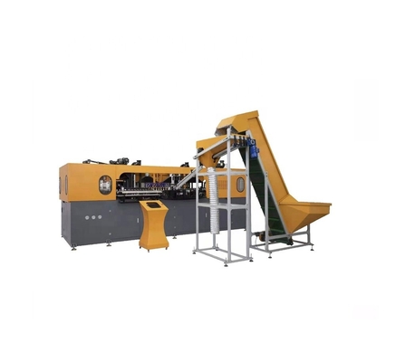 Máquina de moldagem por sopro de cavidade de 600 ml com cilindro rotativo FESTO e PLC MITSUBISHI