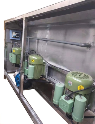 Enchimento de garrafas de água Máquina de escovagem de garrafas semiautomática de 3 garrafas tipo 5 galões