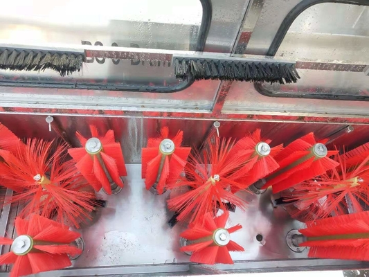 Enchimento de garrafas de água Máquina de escovagem de garrafas semiautomática de 3 garrafas tipo 5 galões