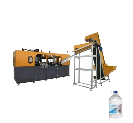 Máquina de moldagem de sopro de garrafas PET de 20L de 40kW 2 cavidades com volume de parte oca de 2000ml